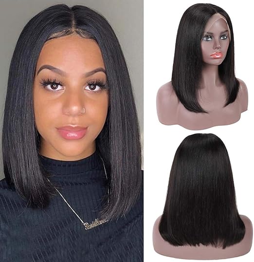 LuxeStraight 16" HD Lace Front Wig | Ready-to-Wear Perfection - Glamorize Hair & Beauty 