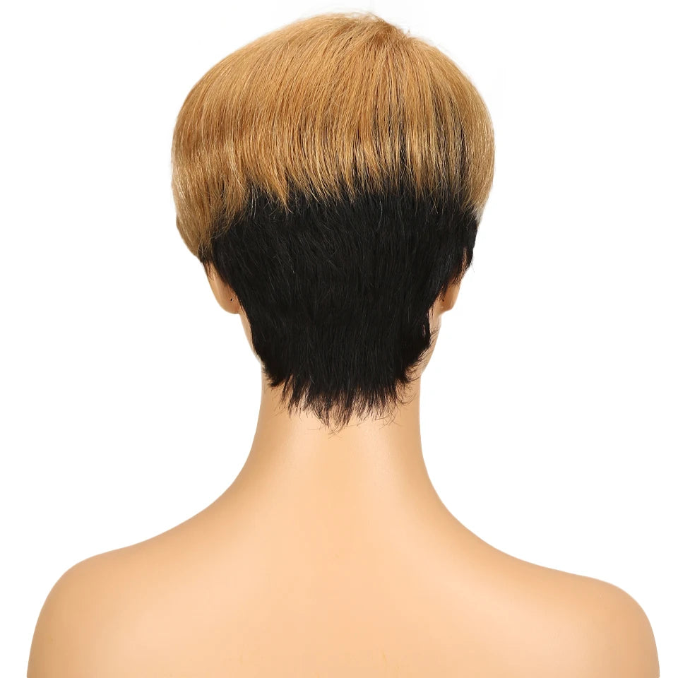 LuxePixie Brazilian Remy Wig – Bold Red Elegance - Glamorize Hair & Beauty 