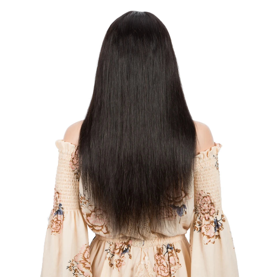 LuxeBlonde Ombre Bob Wig | Brazilian Straight with Bangs - Glamorize Hair & Beauty 