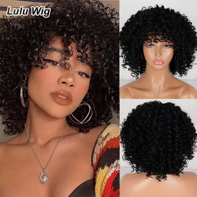 Kink & Curl Afro Kinky Curly Wig - Glamorize Hair & Beauty 