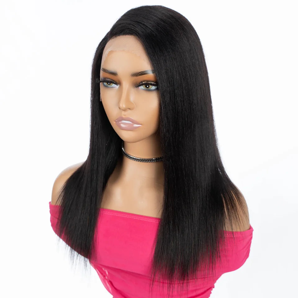 LuxeStraight 16" HD Lace Front Wig | Ready-to-Wear Perfection - Glamorize Hair & Beauty 