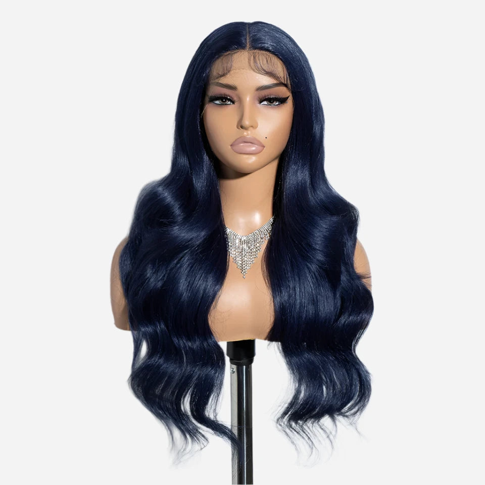 Glam Wave 26" Ombre Lace Front Wig – Honey Brown & Blonde Highlights - Glamorize Hair & Beauty 