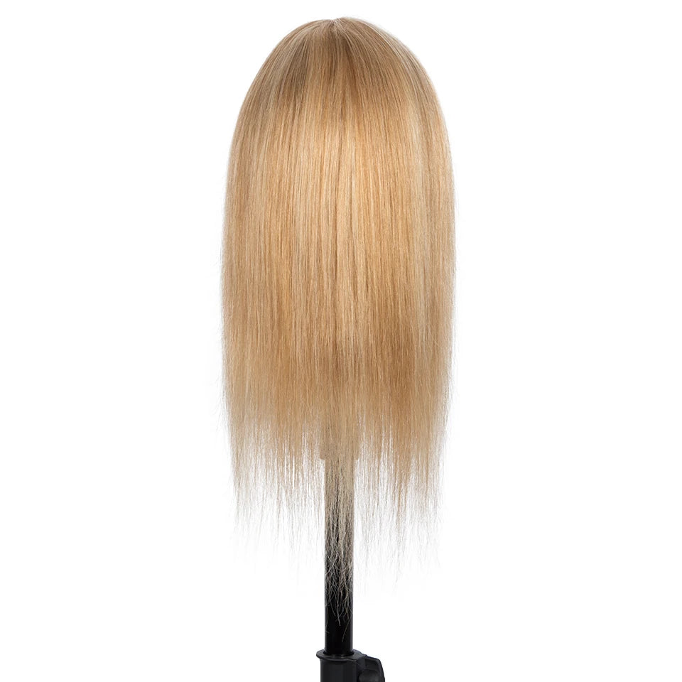 LuxeBlonde Ombre Bob Wig | Brazilian Straight with Bangs - Glamorize Hair & Beauty 