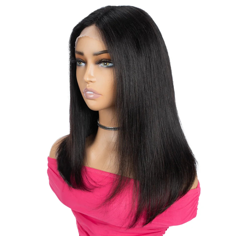 LuxeStraight 16" HD Lace Front Wig | Ready-to-Wear Perfection - Glamorize Hair & Beauty 