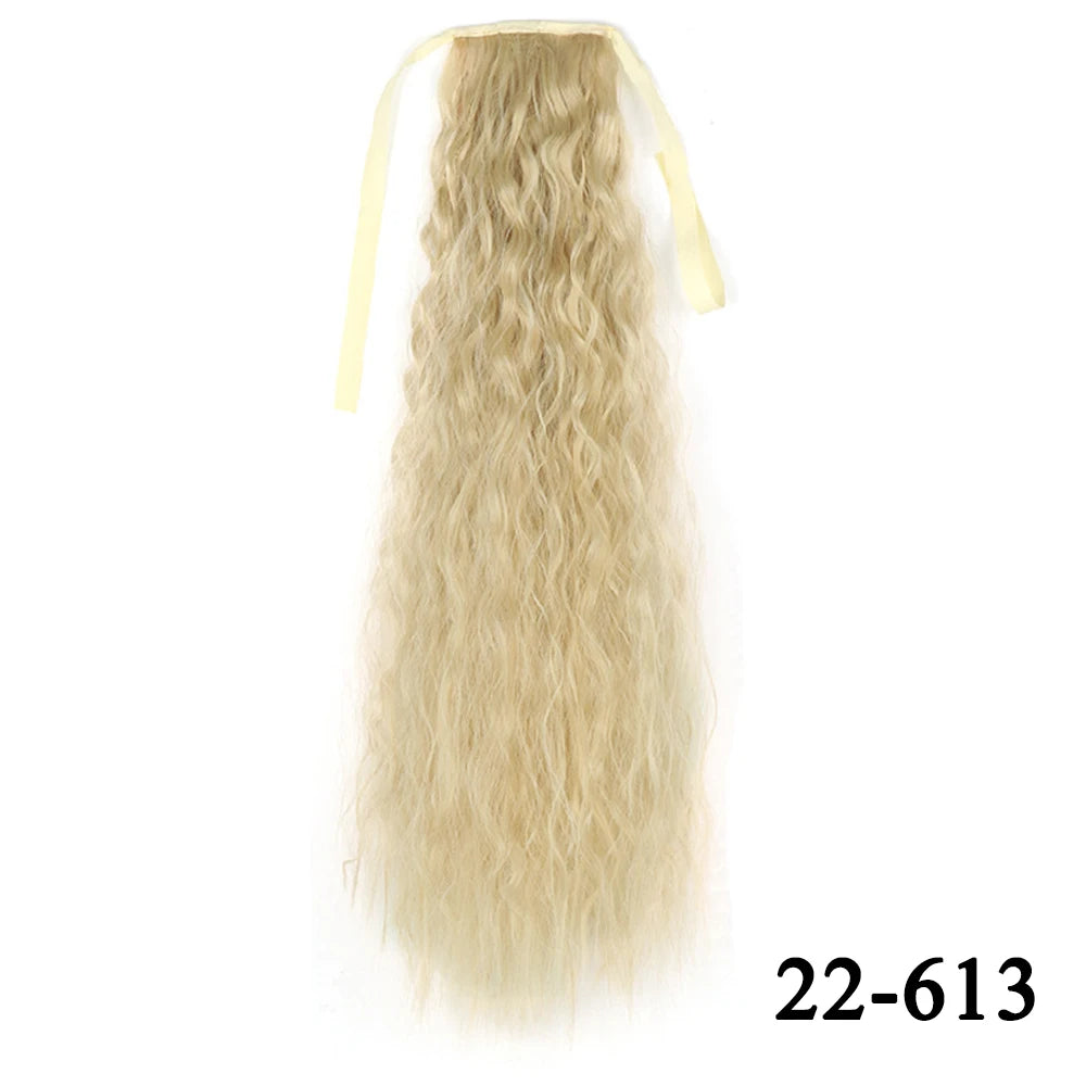 Glam Pony 32" Clip-In Straight Ponytail – Instant Volume & Style Extension - Glamorize Hair & Beauty 