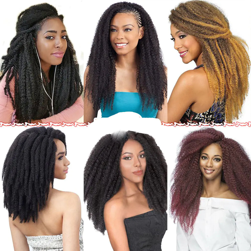 IslandCurl Marley Braiding Hair for Crochet - Glamorize Hair & Beauty 