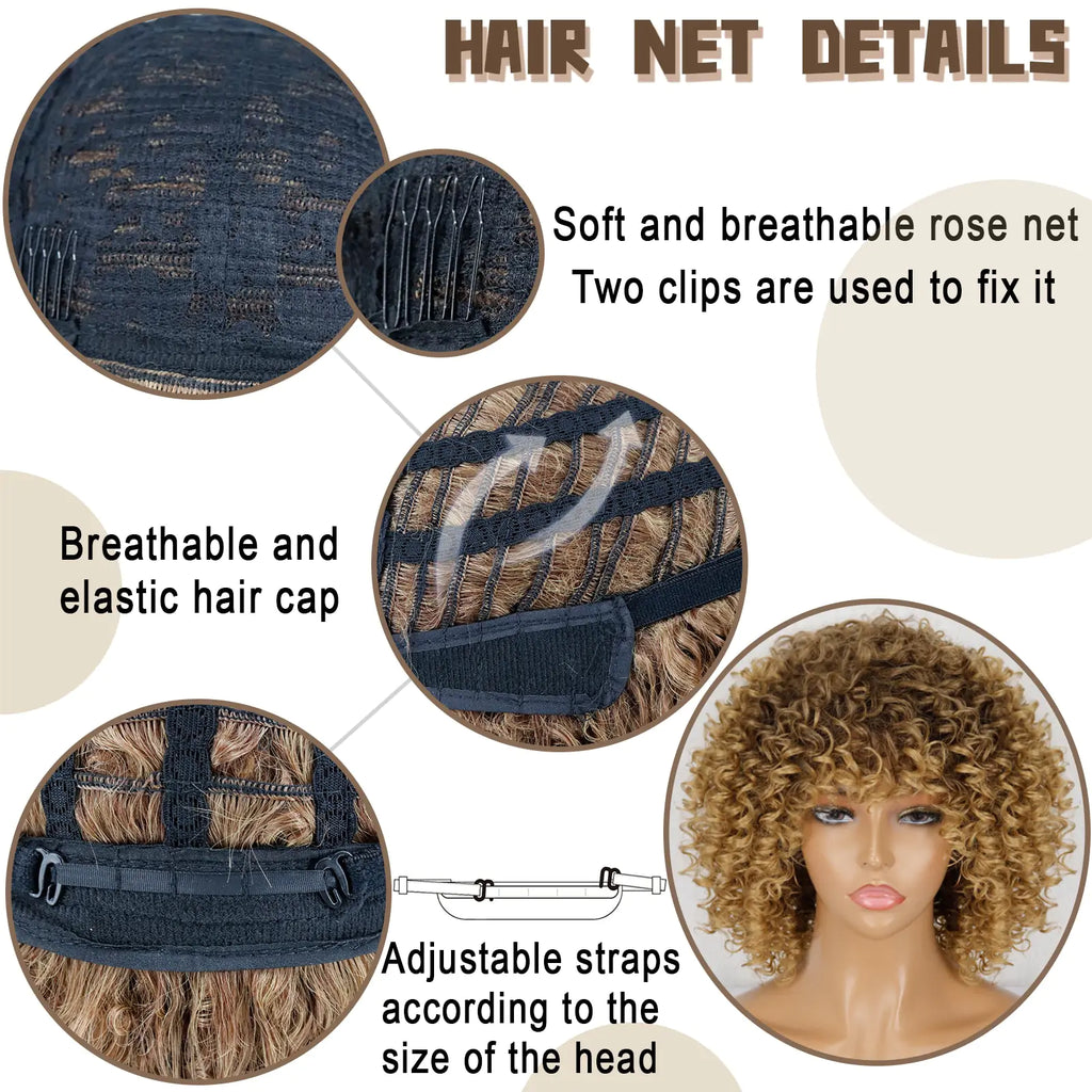 Kink & Curl Afro Kinky Curly Wig - Glamorize Hair & Beauty 