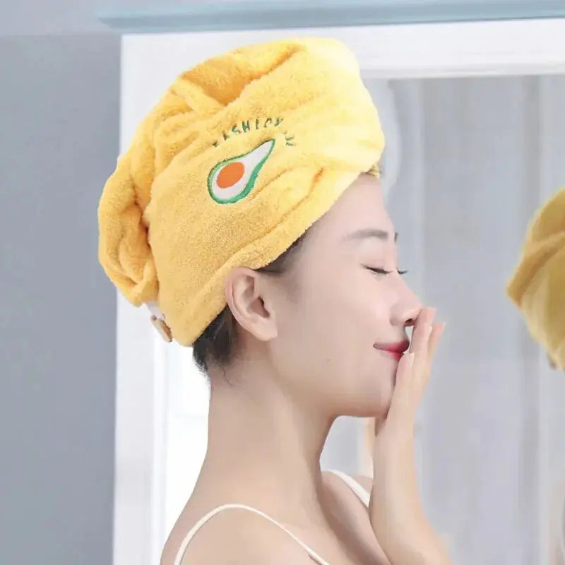 AquaWrap Magic Hair Drying Towel - Glamorize Hair & Beauty 